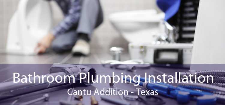 Bathroom Plumbing Installation Cantu Addition - Texas
