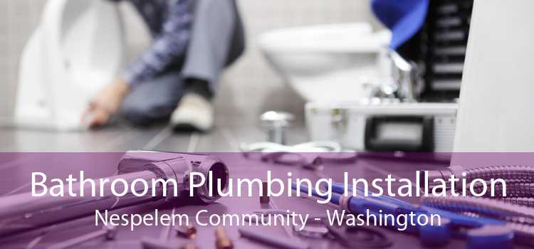 Bathroom Plumbing Installation Nespelem Community - Washington