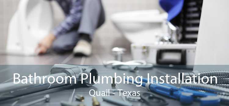 Bathroom Plumbing Installation Quail - Texas