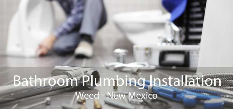 Bathroom Plumbing Installation Weed - New Mexico