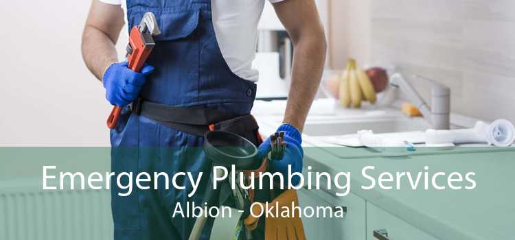 Emergency Plumbing Services Albion - Oklahoma