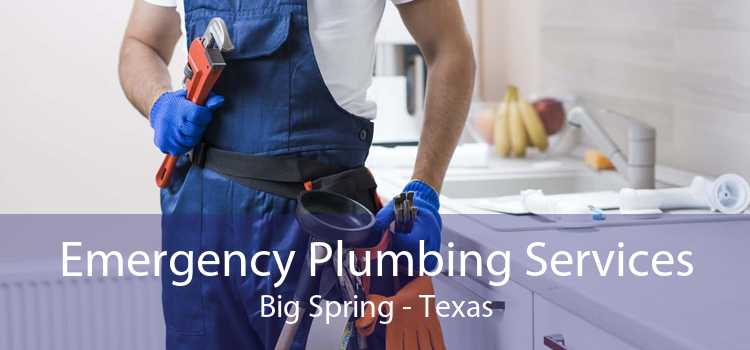 Emergency Plumbing Services Big Spring - Texas