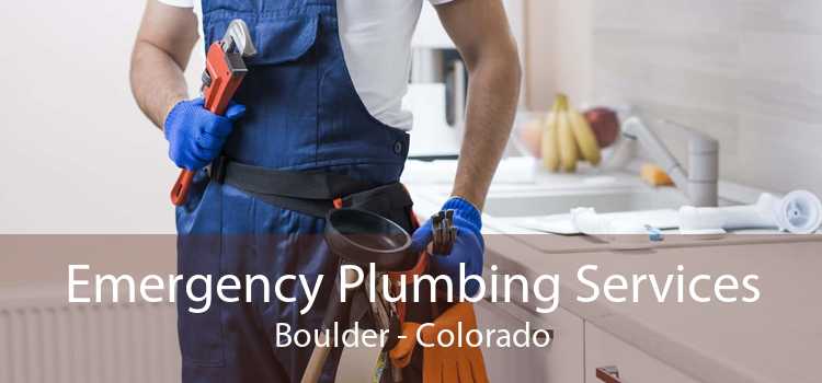 Emergency Plumbing Services Boulder - Colorado