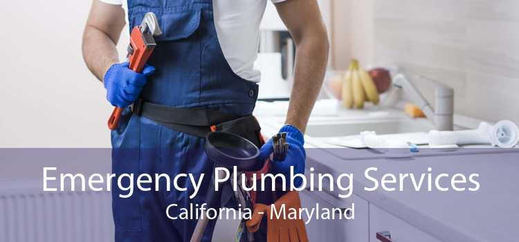 Emergency Plumbing Services California - Maryland