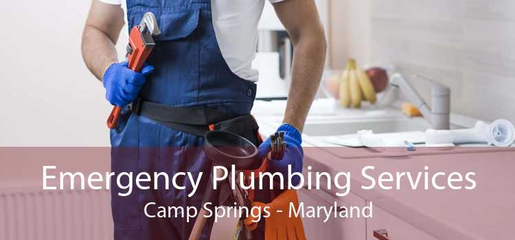 Emergency Plumbing Services Camp Springs - Maryland