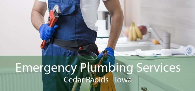 Emergency Plumbing Services Cedar Rapids - Iowa
