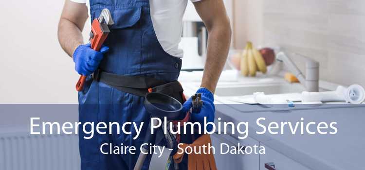 Emergency Plumbing Services Claire City - South Dakota