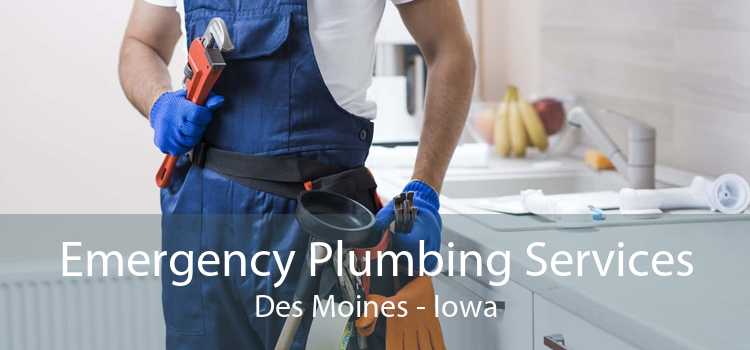 Emergency Plumbing Services Des Moines - Iowa