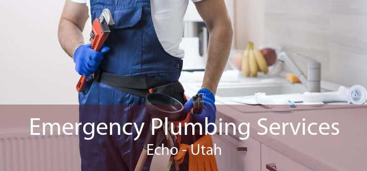 Emergency Plumbing Services Echo - Utah