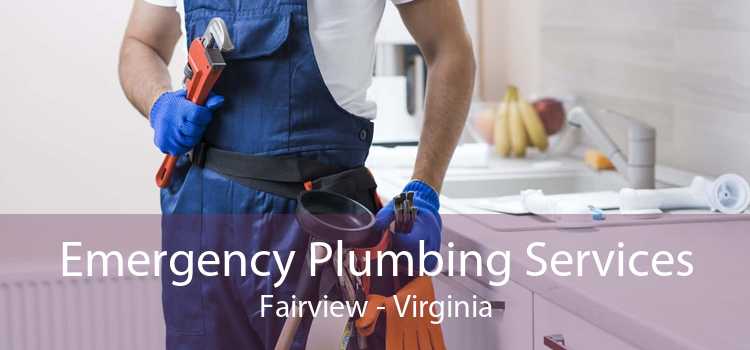 Emergency Plumbing Services Fairview - Virginia