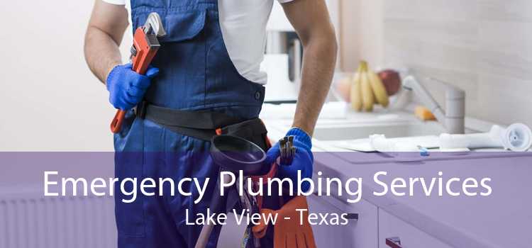 Emergency Plumbing Services Lake View - Texas
