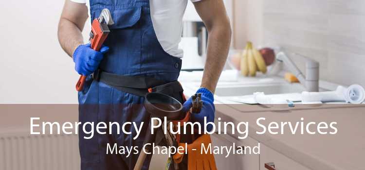Emergency Plumbing Services Mays Chapel - Maryland