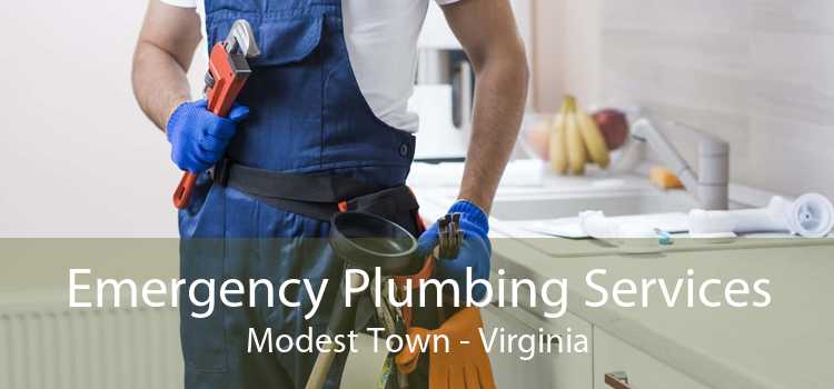 Emergency Plumbing Services Modest Town - Virginia