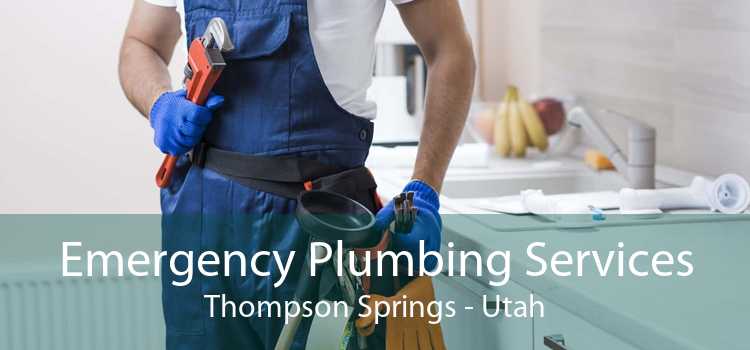 Emergency Plumbing Services Thompson Springs - Utah