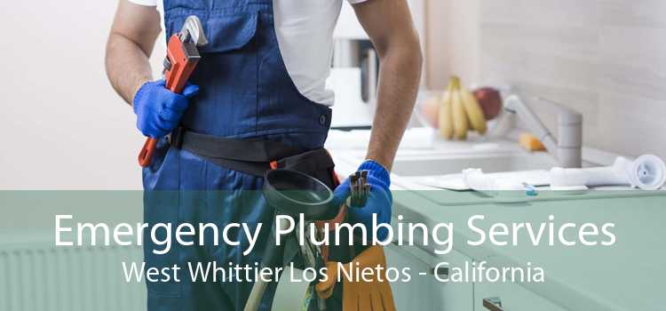 Emergency Plumbing Services West Whittier Los Nietos - California