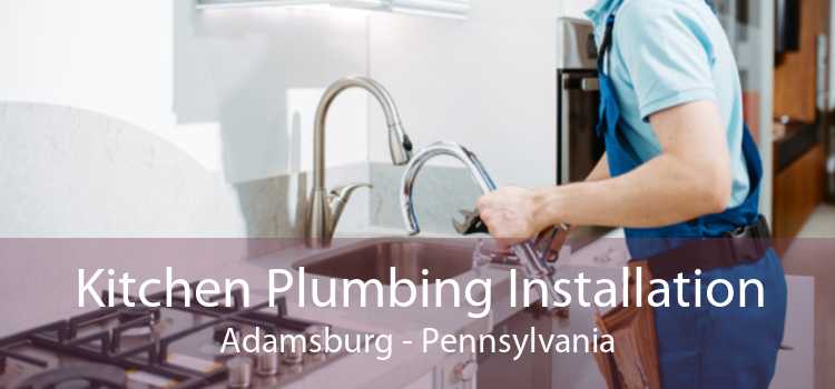 Kitchen Plumbing Installation Adamsburg - Pennsylvania