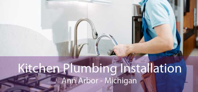 Kitchen Plumbing Installation Ann Arbor - Michigan