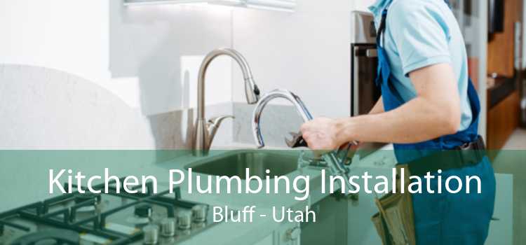 Kitchen Plumbing Installation Bluff - Utah