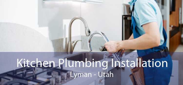 Kitchen Plumbing Installation Lyman - Utah
