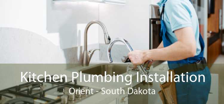 Kitchen Plumbing Installation Orient - South Dakota