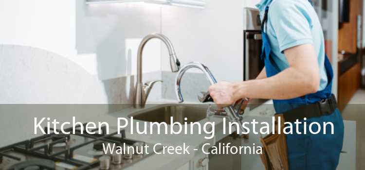 Kitchen Plumbing Installation Walnut Creek - California
