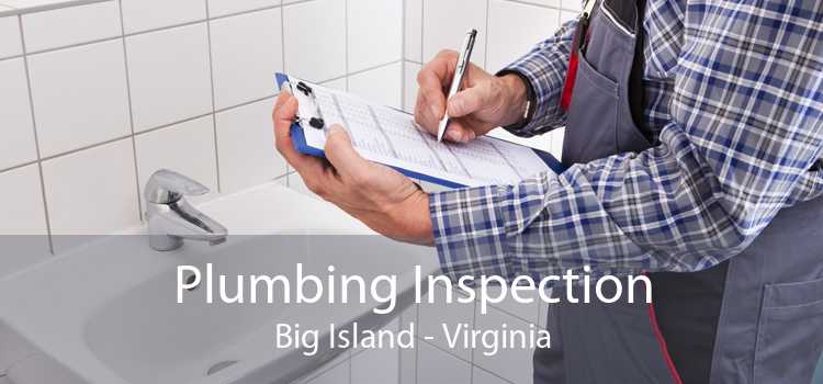 Plumbing Inspection Big Island - Virginia