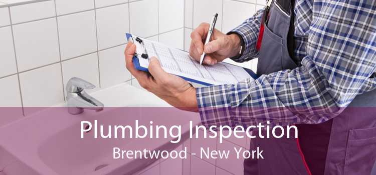 Plumbing Inspection Brentwood - New York