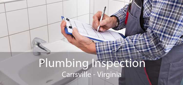 Plumbing Inspection Carrsville - Virginia