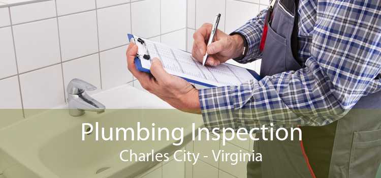 Plumbing Inspection Charles City - Virginia