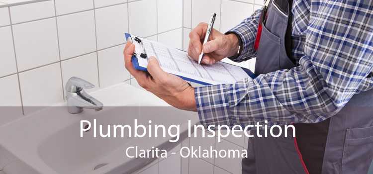 Plumbing Inspection Clarita - Oklahoma