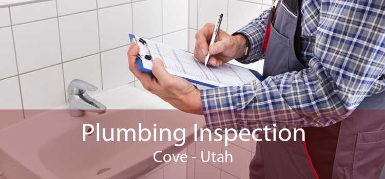 Plumbing Inspection Cove - Utah