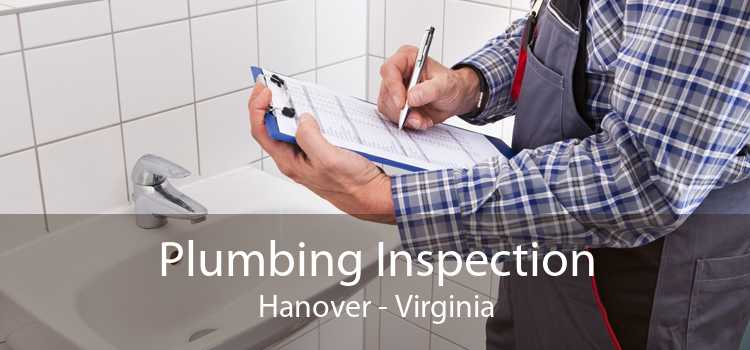 Plumbing Inspection Hanover - Virginia