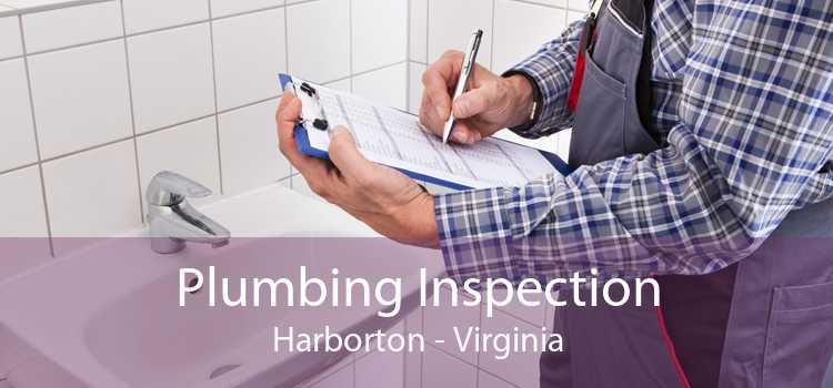 Plumbing Inspection Harborton - Virginia