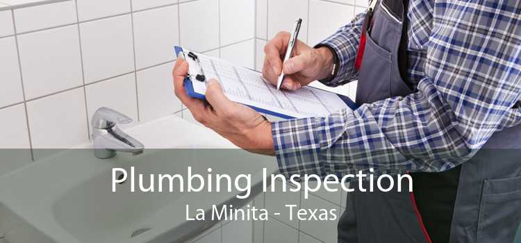 Plumbing Inspection La Minita - Texas