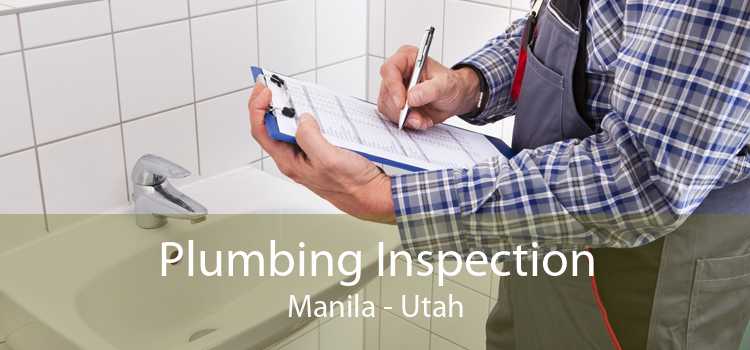 Plumbing Inspection Manila - Utah