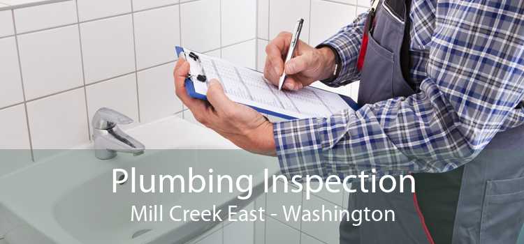 Plumbing Inspection Mill Creek East - Washington