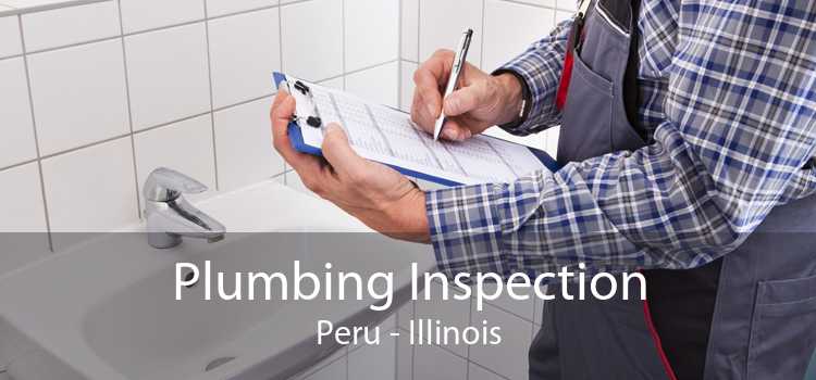 Plumbing Inspection Peru - Illinois