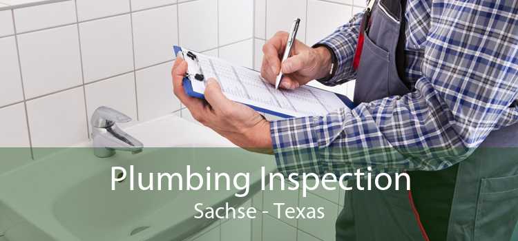 Plumbing Inspection Sachse - Texas