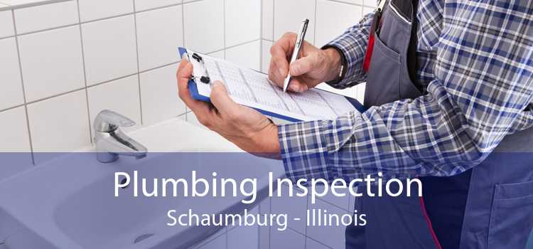 Plumbing Inspection Schaumburg - Illinois