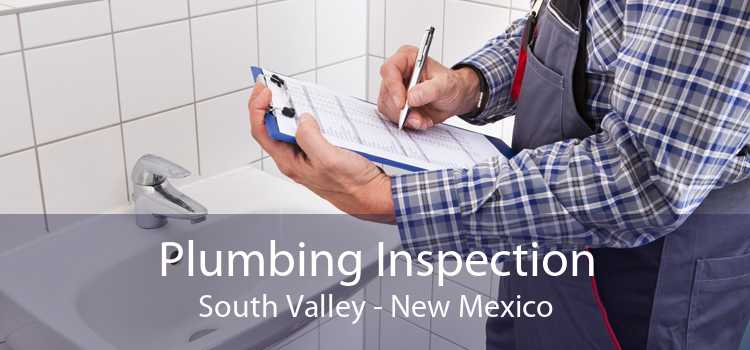 Plumbing Inspection South Valley - New Mexico