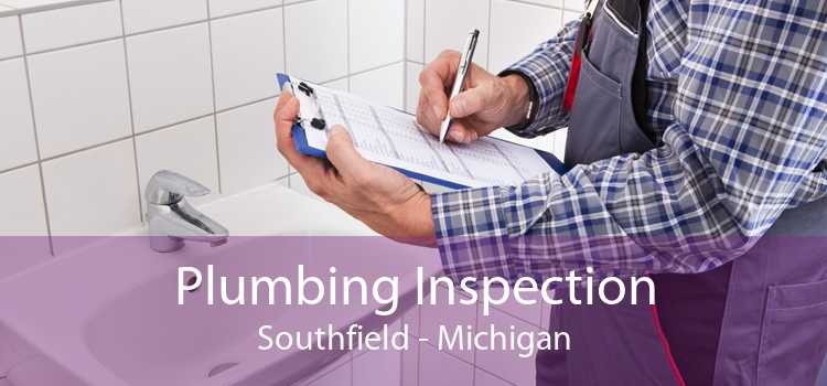 Plumbing Inspection Southfield - Michigan