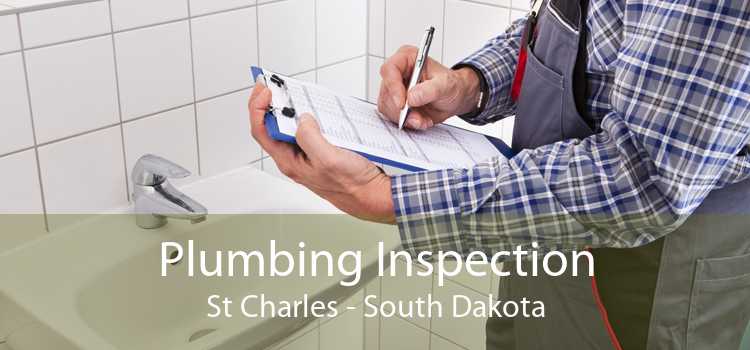 Plumbing Inspection St Charles - South Dakota