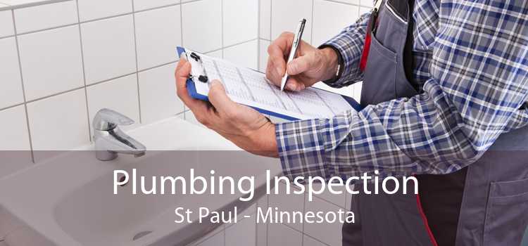 Plumbing Inspection St Paul - Minnesota