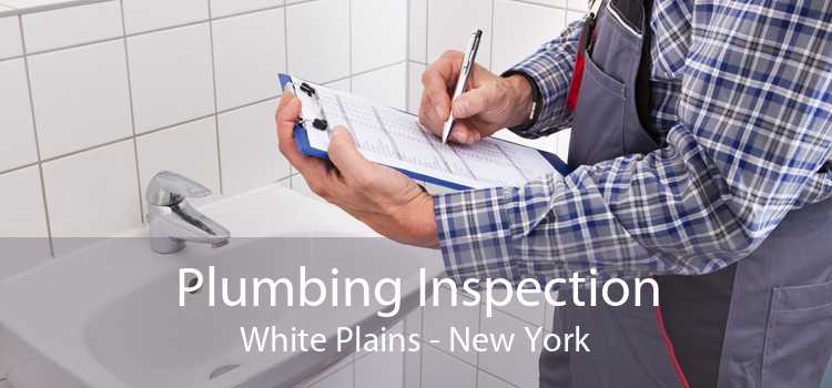 Plumbing Inspection White Plains - New York