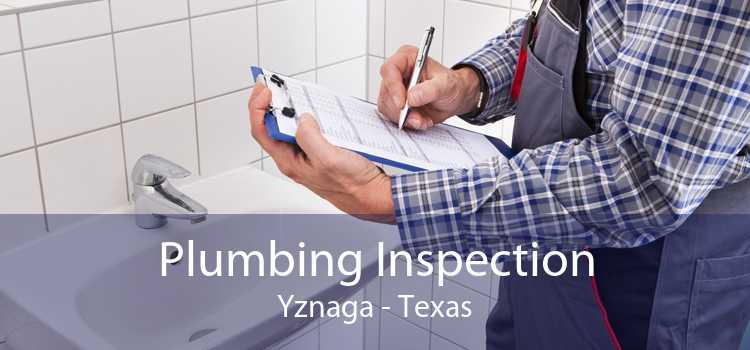 Plumbing Inspection Yznaga - Texas