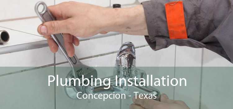 Plumbing Installation Concepcion - Texas