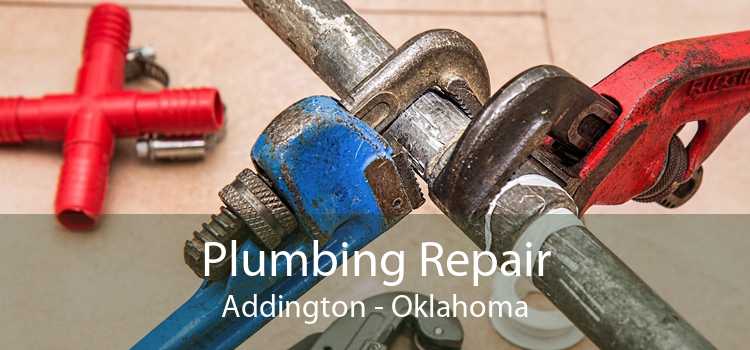 Plumbing Repair Addington - Oklahoma