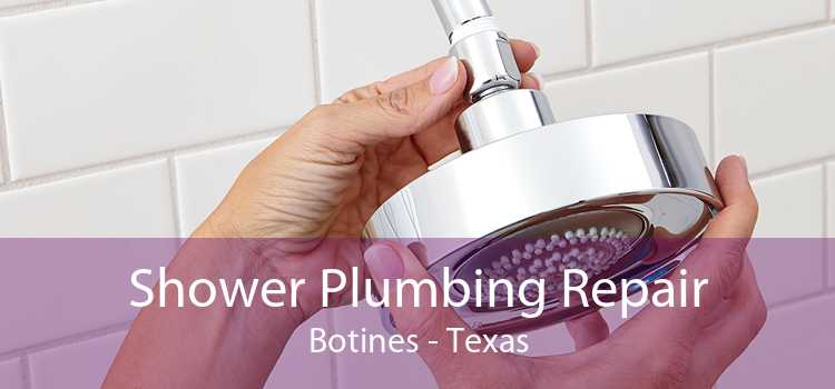 Shower Plumbing Repair Botines - Texas