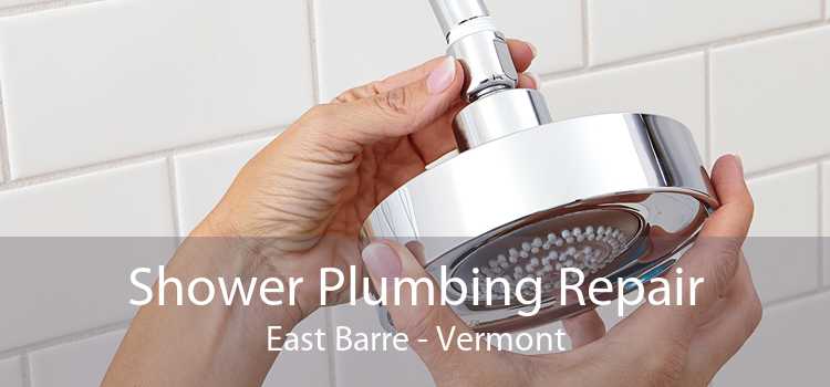 Shower Plumbing Repair East Barre - Vermont