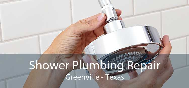 Shower Plumbing Repair Greenville - Texas